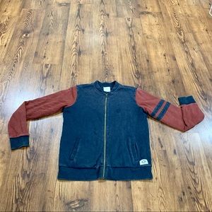 Element wms sz M thick, bomber style zipper sweatshirt